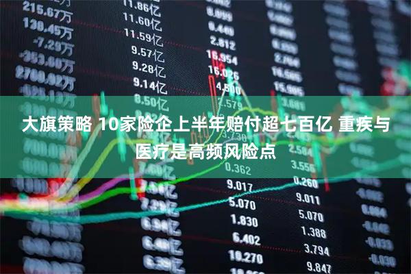 大旗策略 10家险企上半年赔付超七百亿 重疾与医疗是高频风险点