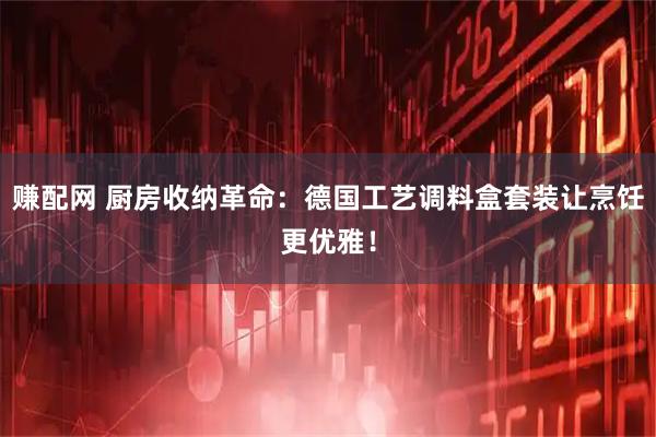 赚配网 厨房收纳革命：德国工艺调料盒套装让烹饪更优雅！
